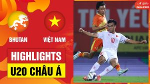 Video bóng đá U20 Bhutan vs U20 Việt Nam Vòng loại U20 Châu Á 23/09/2024