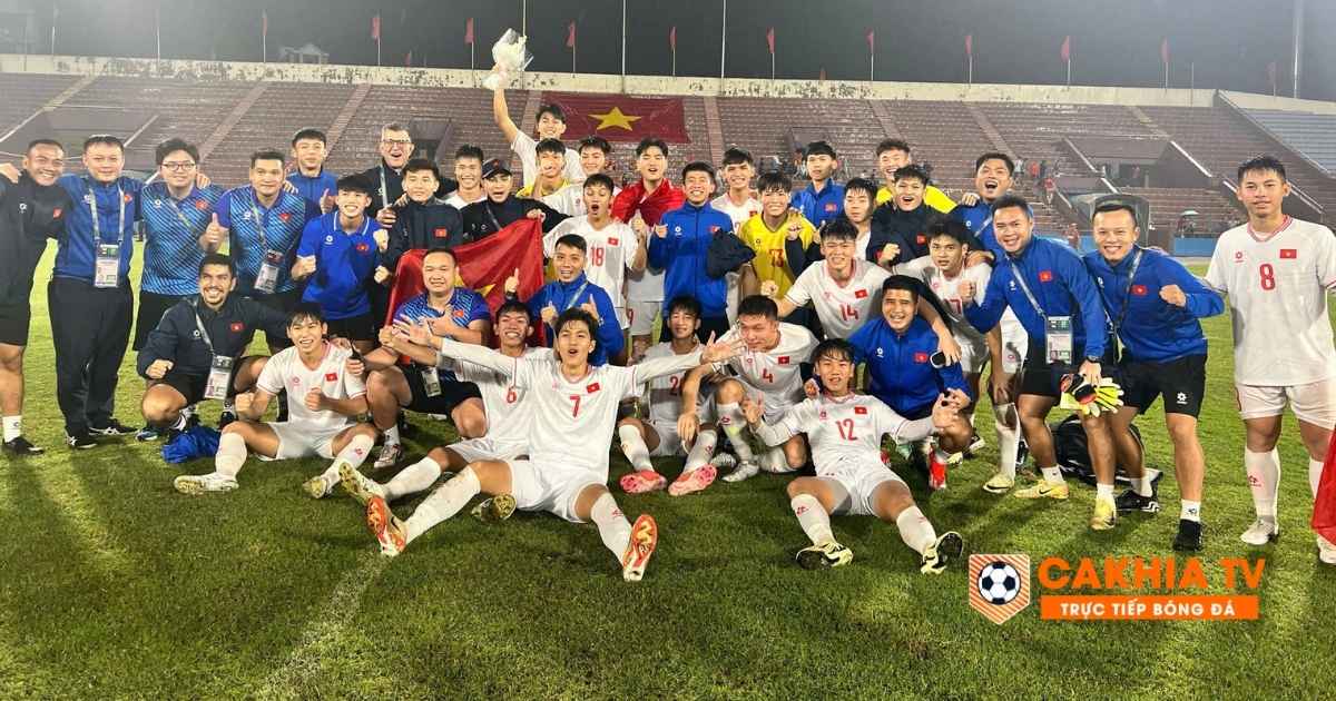 U17 Việt Nam giành vé dự VCK U17 châu Á 2025